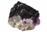 Deep Purple, Cubic Fluorite Cluster - Cave-In-Rock, Illinois #103827-2